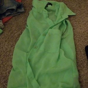 Green over shirt